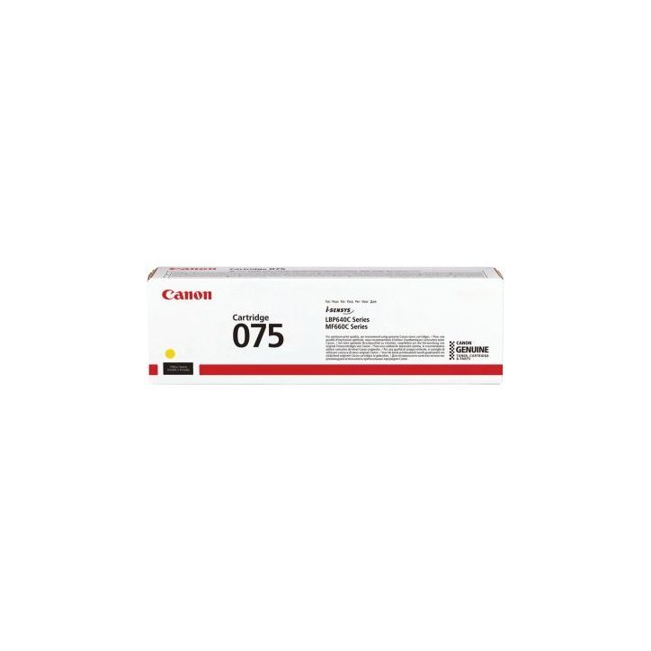 Canon 075 cartouche laser jaune authentique 075 6362C002 CANON