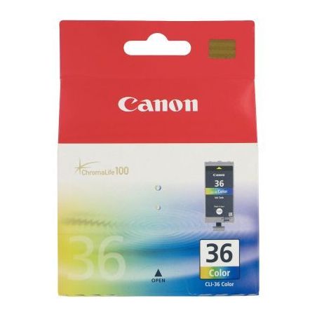 Achetez CANON Cartouche Jet d'encre couleur CLI-36 C1511BB001 pas cher sur Ma Rentrée Scolaire