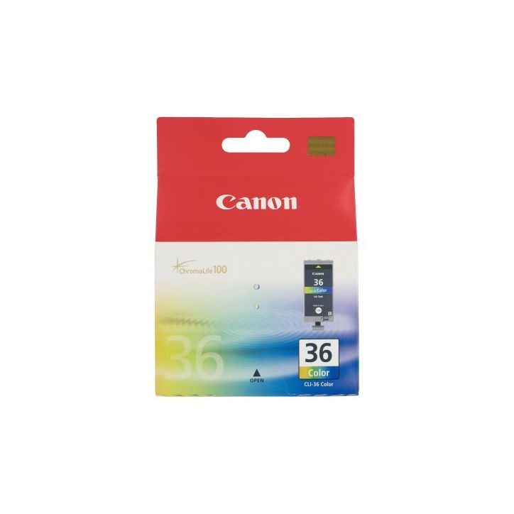 CANON Cartouche Jet d'encre couleur CLI-36 C1511BB001