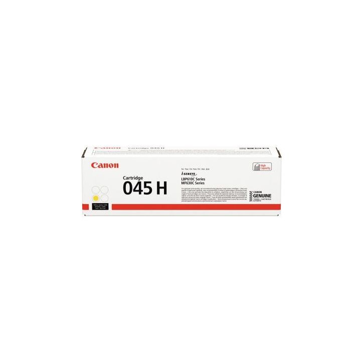 Cartouche laser à la marque CANON 045H jaune  haute capacité 045H 1243C002 CANON