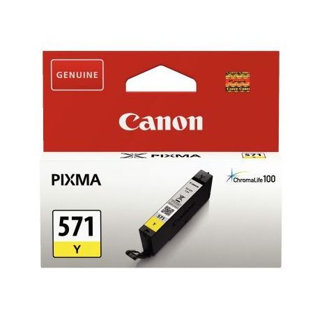 Achetez Cartouche jet d'encre à la marque Canon CLI-571Y jaune 571 CASPI0388C001 CANON pas cher sur..