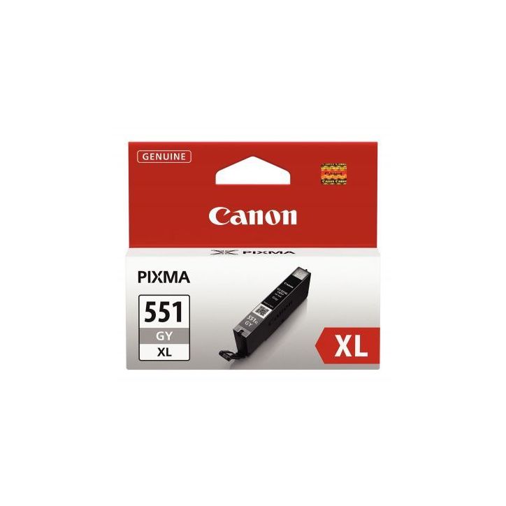 Cartouche jet d'encre à la marque Canon CLI-551 XL gris haute capacité 551XL CASPI6447B001 CANON