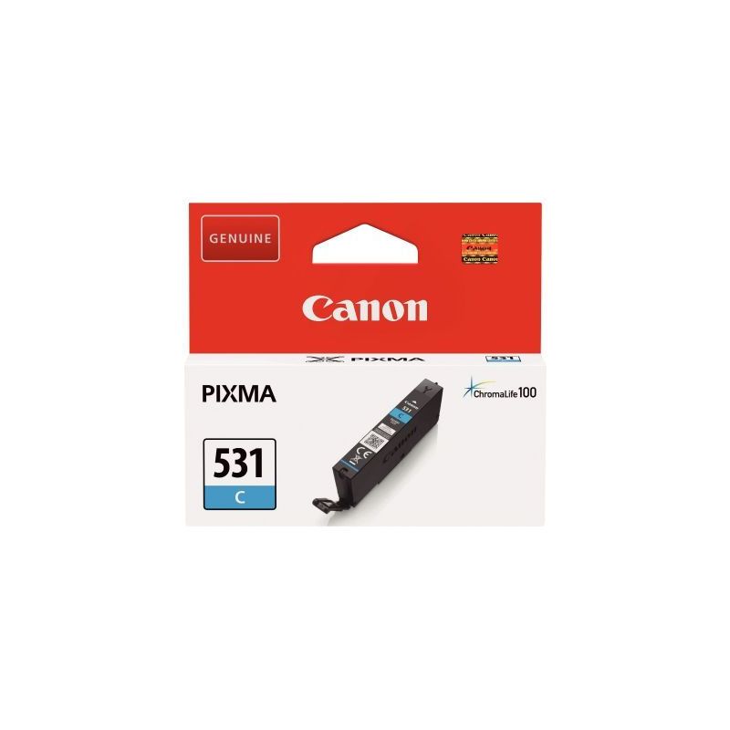 Achetez Canon 531 cartouche jet d'encre cyan authentique (CLI531C) 531 CASPI6119C001 CANON pas cher ..
