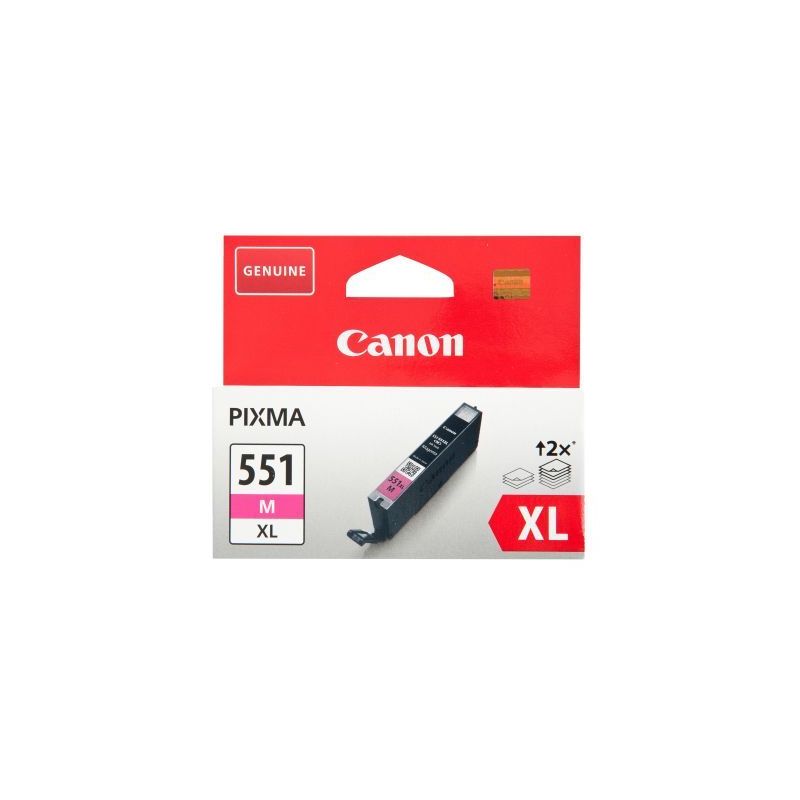 Achetez Cartouche jet d'encre à la marque Canon CLI-551 magenta haute capacité 551XL CASPI6445B001.. Achetez Cartouche jet d'encre à la marque Canon CLI-551 magenta haute capacité 551XL CASPI6445B001..