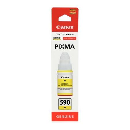 Achetez Flacon d'encre à la marque Canon GI-590Y jaune 590 CASPI1606C001 CANON pas cher sur Ma Rent..