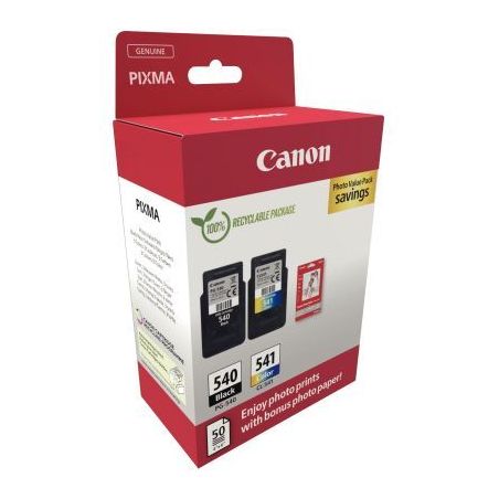Achetez Canon 540 / 541 pack de 2 cartouches jet d'encre noire & couleurs authentique (PG540BK / CL5..