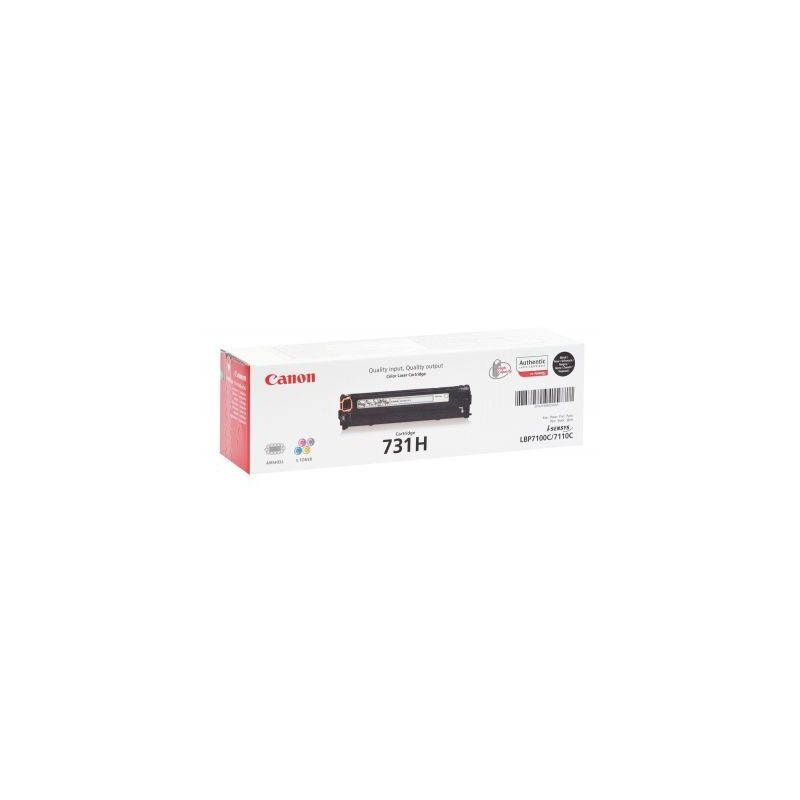 Achetez Cartouche laser à la marque Canon 731H noir haute capacité 731H 6273B002 CANON pas cher su.. Achetez Cartouche laser à la marque Canon 731H noir haute capacité 731H 6273B002 CANON pas cher su..