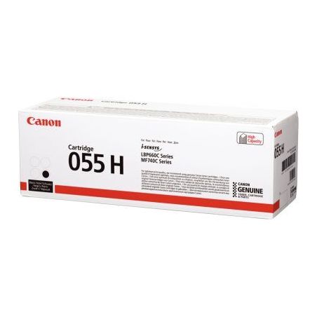 Achetez Cartouche laser à la marque CANON 055H noir haute capacité 055H 3020C002 CANON pas cher su..