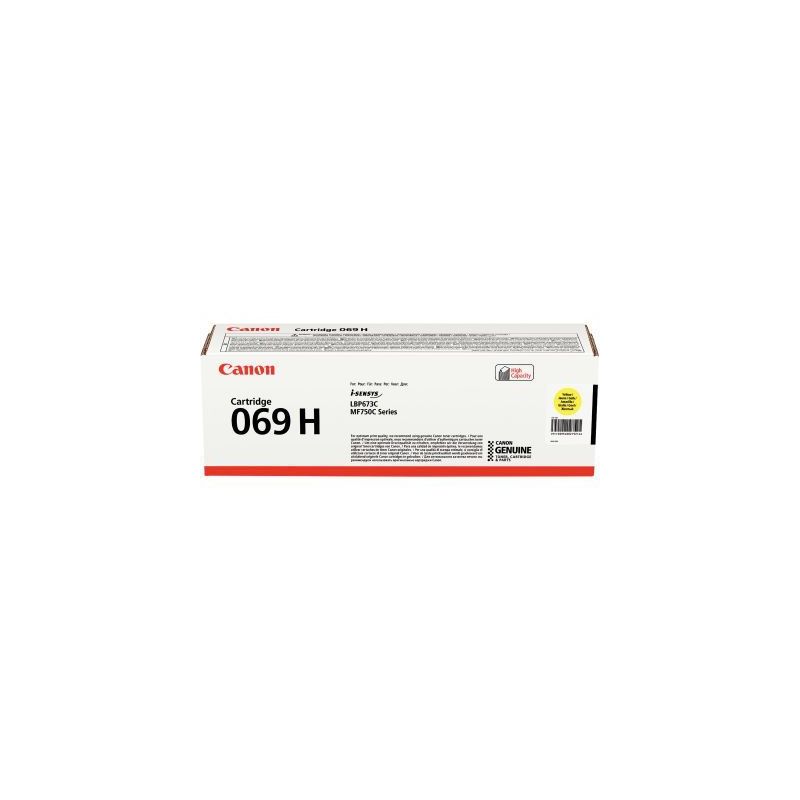 Achetez Cartouche laser à la marque Canon 069H jaune haute capacité 069H 5095C002 CANON pas cher s.. Achetez Cartouche laser à la marque Canon 069H jaune haute capacité 069H 5095C002 CANON pas cher s..