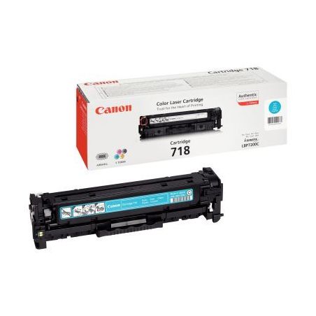 Achetez Cartouche laser à la marque Canon 718 cyan 718 2661B002 CANON pas cher sur Ma Rentrée Scol..