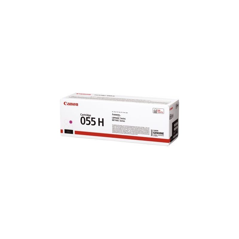 Achetez Cartouche laser à la marque CANON 055H magenta haute capacité 055H 3018C002 CANON pas cher..