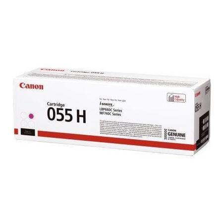 Achetez Cartouche laser à la marque CANON 055H magenta haute capacité 055H 3018C002 CANON pas cher..