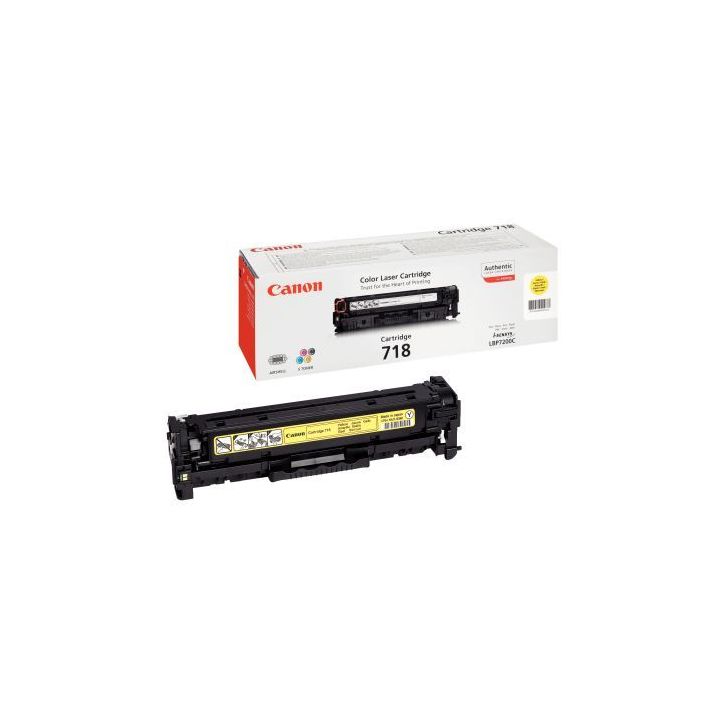 Cartouche laser à la marque Canon 718 jaune 718 2659B002 CANON