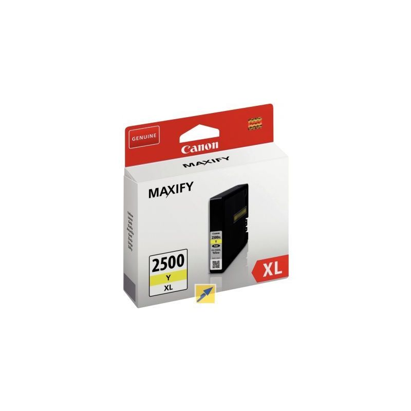 Achetez Cartouche jet d'encre à la marque Canon PGI2500XL jaune haute capacité 2500XL CASPI9267B00.. Achetez Cartouche jet d'encre à la marque Canon PGI2500XL jaune haute capacité 2500XL CASPI9267B00..