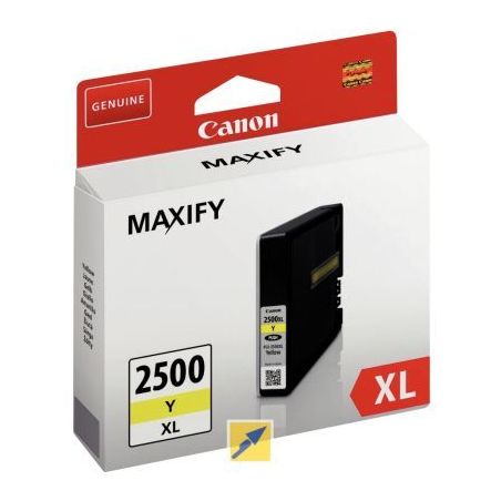 Achetez Cartouche jet d'encre à la marque Canon PGI2500XL jaune haute capacité 2500XL CASPI9267B00..