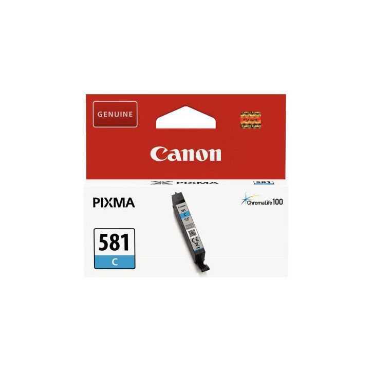 Cartouche d'encre à la marque CANON CLI581C cyan 581 CASPI2103C001 CANON
