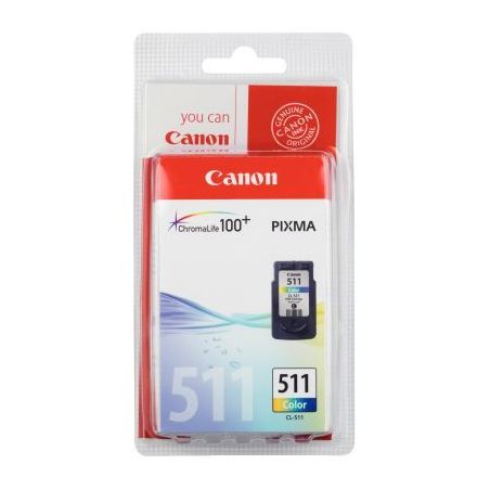 Achetez CANON Cartouche Jet d'encre couleur CL511 pas cher sur Ma Rentrée Scolaire