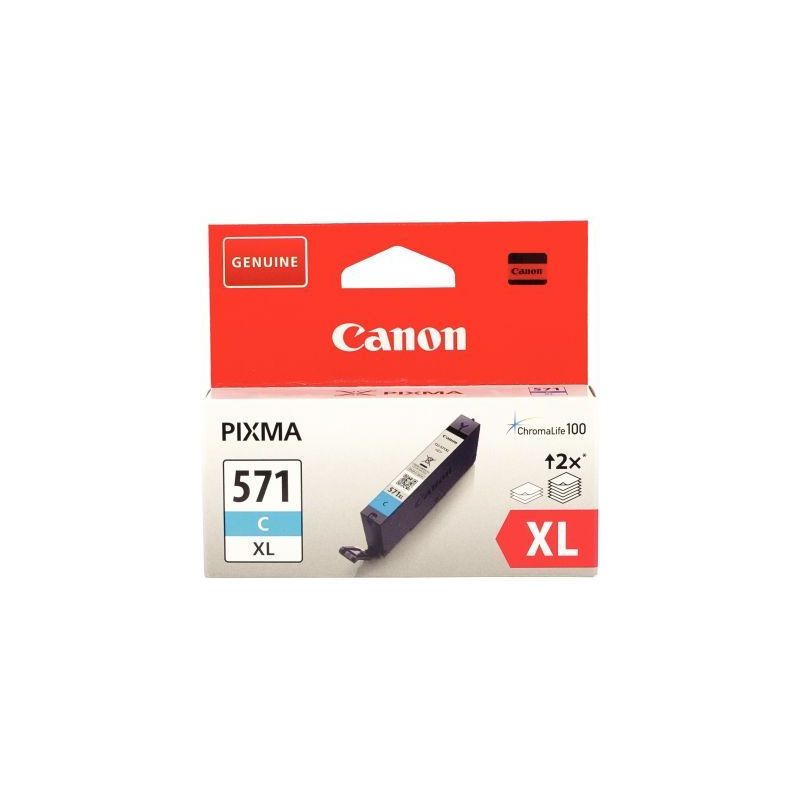 Achetez CANON Cartouche Jet d'encre CLI-571XL Cyan 0332C001AA pas cher sur Ma Rentrée Scolaire Achetez CANON Cartouche Jet d'encre CLI-571XL Cyan 0332C001AA pas cher sur Ma Rentrée Scolaire