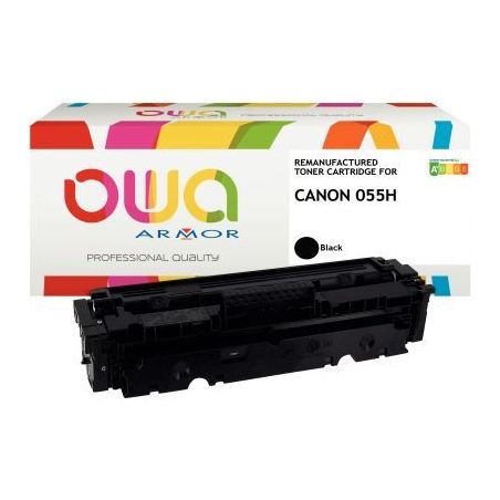 Achetez Cartouche laser compatible à la marque CANON 055H haute capacité noir K18832OW OWA ARMOR p..