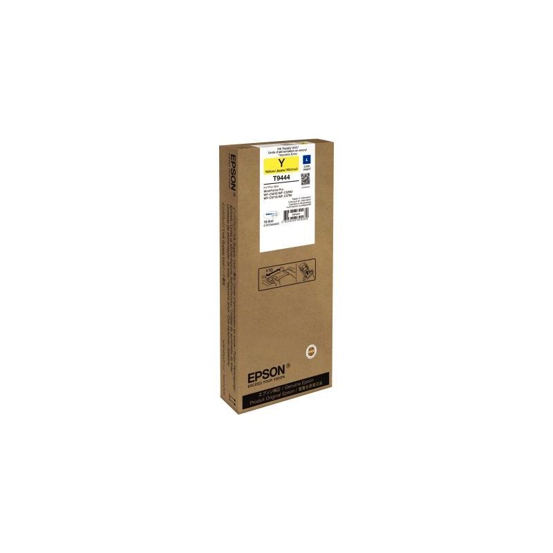 Achetez Cartouche jet d'encre à la marque Epson T944440 jaune haute capacité EPSPIT944440 EPSON pa.. Achetez Cartouche jet d'encre à la marque Epson T944440 jaune haute capacité EPSPIT944440 EPSON pa..