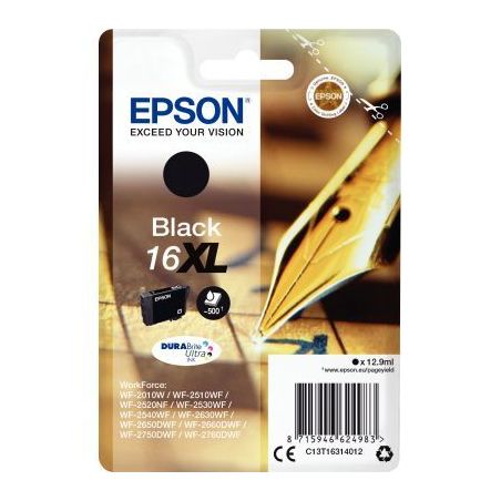 Achetez Cartouche jet d'encre à la marque Epson T163140 noir haute capacité Stylo plume EPSPIT1631..