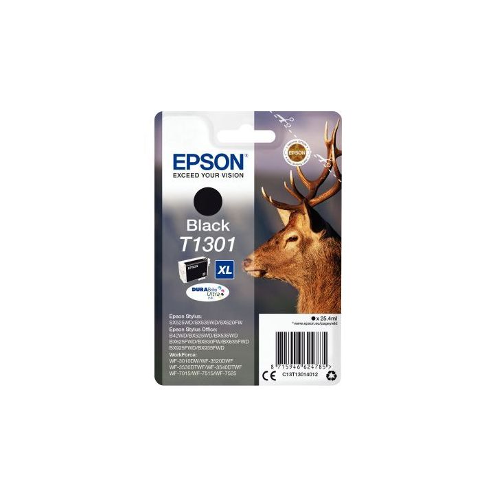 Cartouche jet d'encre à la marque Epson T130140 noir très haute capacité Cerf C13T13014012 EPSON