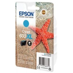 Achetez Cartouche jet d'encre à la marque Epson T03A24, cyan haute capacité Etoile de mer C13T03A2..
