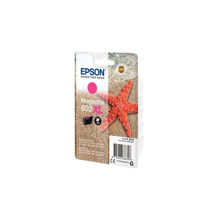 Cartouche jet d'encre à la marque Epson T03A34, magenta haute capacité Etoile de mer C13T03A34010 EPSON