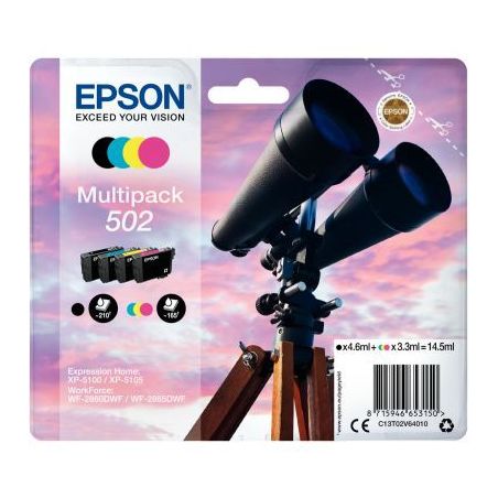 Achetez Lot de 4 cartouches jet d'encre à la  marque Epson T02V640 noir cyan magenta jaune Jumelles..