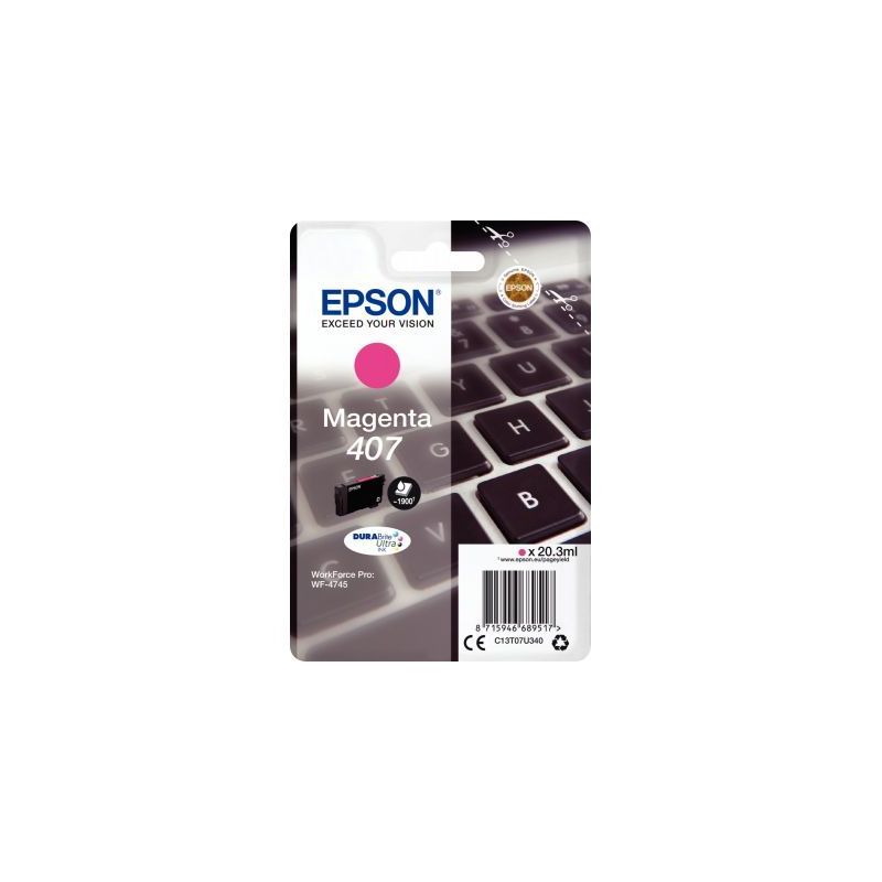 Achetez Cartouche jet d'encre à la marque Epson T07U340 magenta Clavier C13T07U340 EPSON pas cher s.. Achetez Cartouche jet d'encre à la marque Epson T07U340 magenta Clavier C13T07U340 EPSON pas cher s..