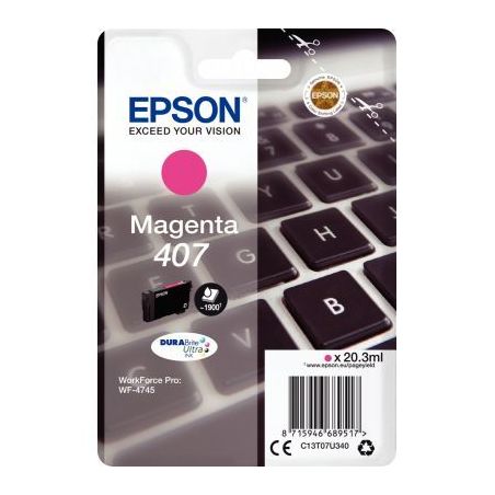 Achetez Cartouche jet d'encre à la marque Epson T07U340 magenta Clavier C13T07U340 EPSON pas cher s..