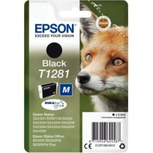 Achetez Cartouche d'encre à la marque Epson T128140 noir Renard EPSPIT12814012BU EPSON pas cher sur..