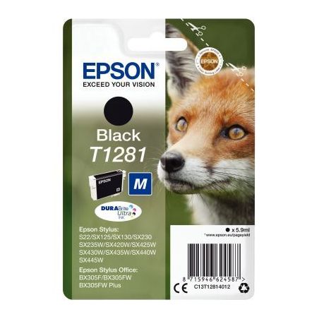 Achetez Cartouche d'encre à la marque Epson T128140 noir Renard EPSPIT12814012BU EPSON pas cher sur..