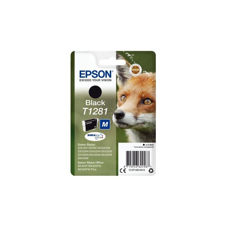 Cartouche d'encre à la marque Epson T128140 noir Renard EPSPIT12814012BU EPSON