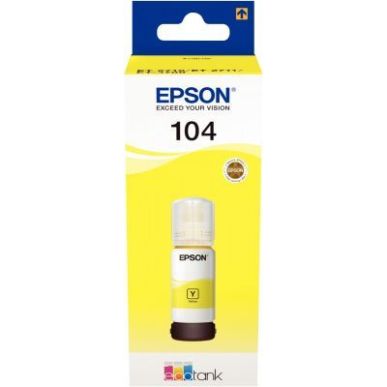 Achetez Flacon encre à la marque Epson T00P440 jaune 104 EPSPIT00P440 EPSON pas cher sur Ma Rentré..