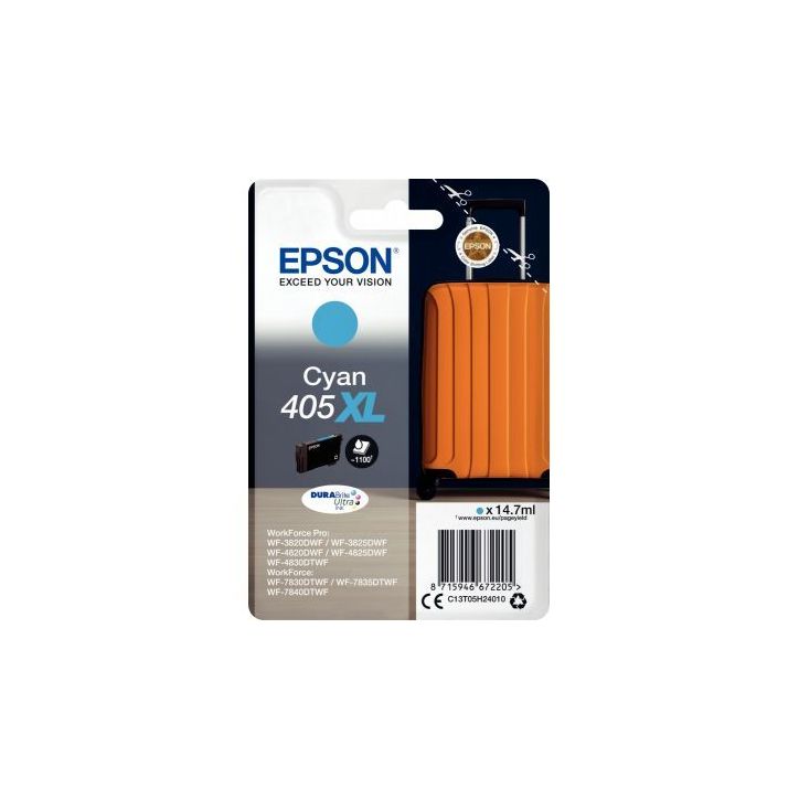 Cartouche encre à la marque Epson T05H240 cyan haute capacité Valise C13T05H24010 EPSON