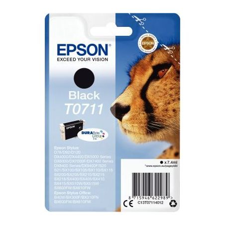 Achetez EPSON Cartouche Jet d'encre Noir C13T071140112 pas cher sur Ma Rentrée Scolaire