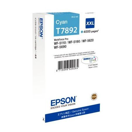 Achetez Cartouche jet d'encre à la marque Epson T789240 cyan très haute capacité C13T789240 EPSON..