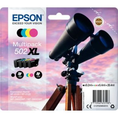 Achetez Lot de 4 cartouches jet d'encre à la marque Epson T02W640 noir cyan magenta jaune haute cap..