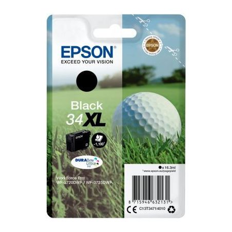 Achetez Cartouche jet d'encre à la marque Epson T347140 noir haute capacité Balle de golf C13T3471..