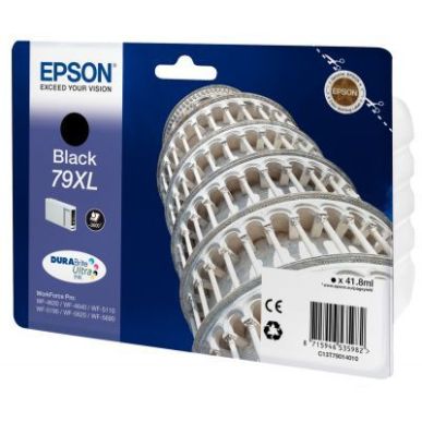 Achetez Cartouche jet d'encre à la marque Epson T790140 noir haute capacité Tour de Pise C13T79014..