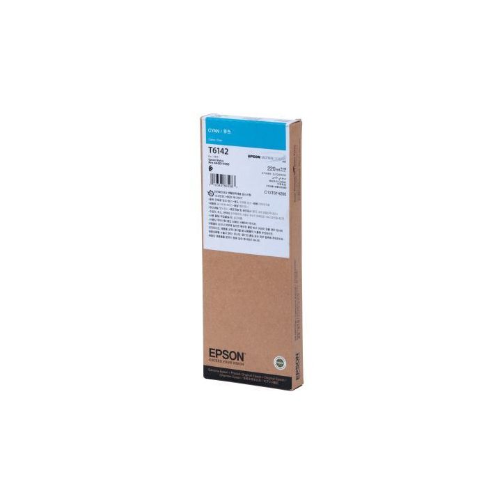 Epson cartouche jet d'encre cyan authentique (T614200) T614200 EPSPI614200 EPSON