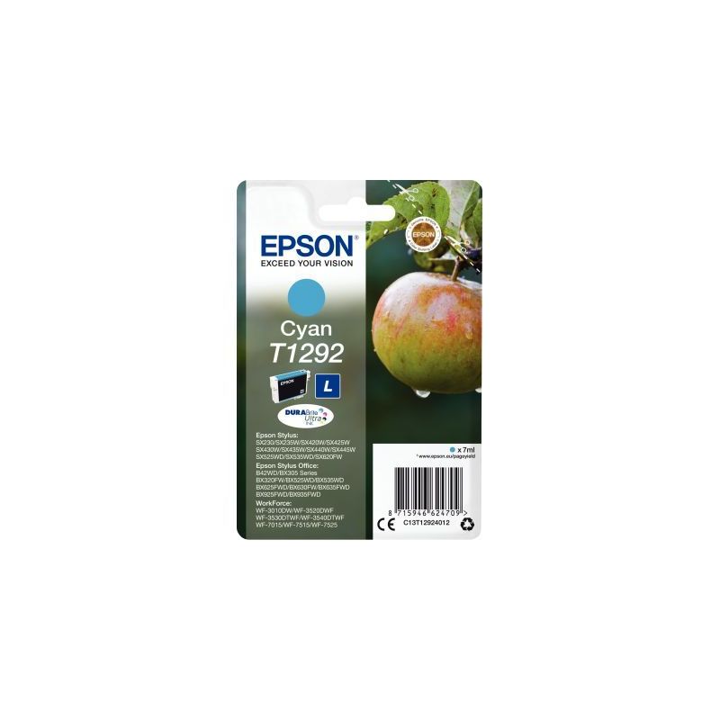 Achetez EPSON Cartouche Jet d'encre Cyan C13T12924012 pas cher sur Ma Rentrée Scolaire Achetez EPSON Cartouche Jet d'encre Cyan C13T12924012 pas cher sur Ma Rentrée Scolaire