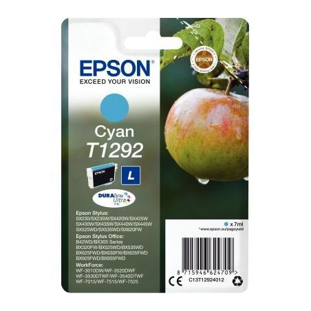 Achetez EPSON Cartouche Jet d'encre Cyan C13T12924012 pas cher sur Ma Rentrée Scolaire