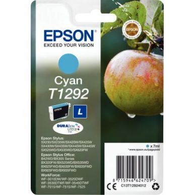 Achetez EPSON Cartouche Jet d'encre Cyan C13T12924012 pas cher sur Ma Rentrée Scolaire