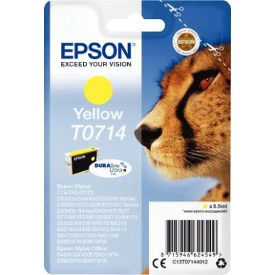 Achetez Cartouche jet d'encre à la marque Epson T071440 jaune Guépard EPSPIT07144012BU EPSON pas c..