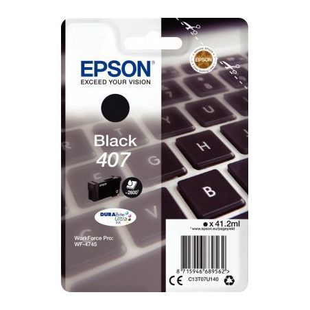 Achetez Cartouche jet d'encre à la marque Epson T07U140 noir Clavier C13T07U140 EPSON pas cher sur ..