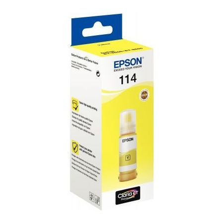 Achetez Flacon encre à la marque Epson T07B440 jaune 114 C13T07B440 EPSON pas cher sur Ma Rentrée ..