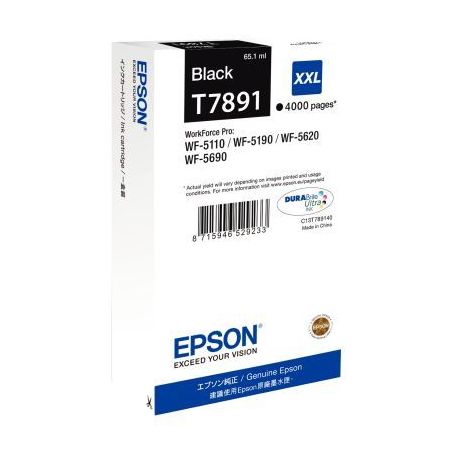 Achetez Cartouche jet d'encre à la marque Epson T789140 noir très haute capacité C13T789140 EPSON..