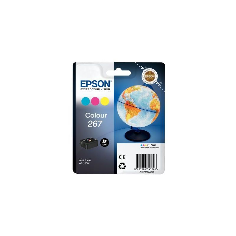 Achetez Cartouche jet d'encre à la marque Epson T267040 couleurs Globe EPSPIT26704010BU EPSON pas c..